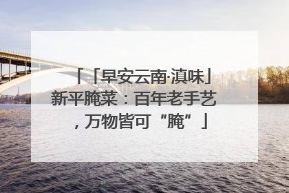 「早安云南·滇味」新平腌菜：百年老手艺，万物皆可“腌”