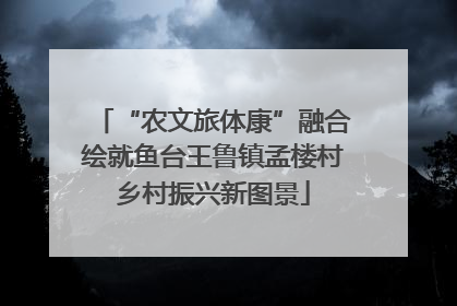 “农文旅体康”融合绘就鱼台王鲁镇孟楼村乡村振兴新图景