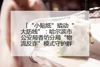“小贴纸”撬动“大防线”：哈尔滨市公安局香坊分局“物流反诈”模式守护群众“钱袋子”