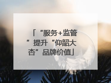 “服务+监管”提升“仰韶大杏”品牌价值