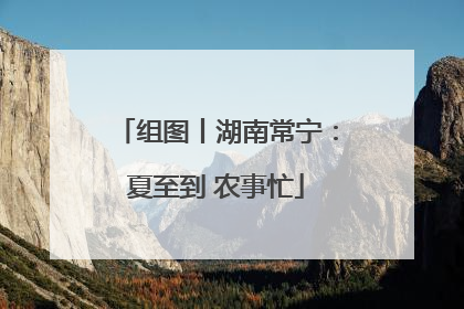 组图丨湖南常宁：夏至到 农事忙