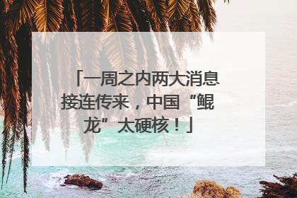 一周之内两大消息接连传来，中国“鲲龙”太硬核！