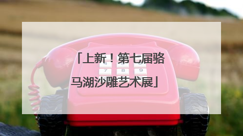 上新！第七届骆马湖沙雕艺术展