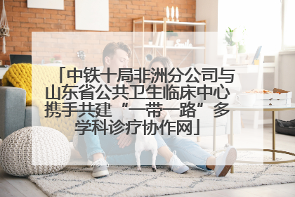 中铁十局非洲分公司与山东省公共卫生临床中心携手共建“一带一路”多学科诊疗协作网