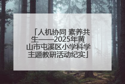 人机协同 素养共生——2025年黄山市屯溪区小学科学主题教研活动纪实