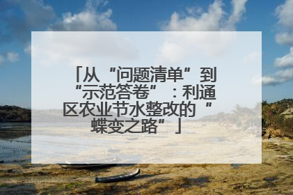 从“问题清单”到“示范答卷”：利通区农业节水整改的“蝶变之路”