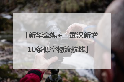 新华全媒+｜武汉新增10条低空物流航线