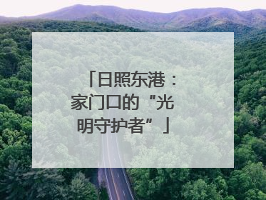 日照东港：家门口的“光明守护者”