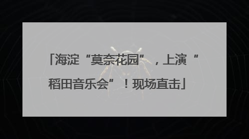 海淀“莫奈花园”，上演“稻田音乐会”！现场直击