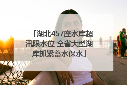 湖北457座水库超汛限水位 全省大型湖库抓紧蓄水保水
