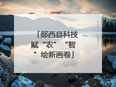 郧西县科技赋“农”“智”绘新画卷
