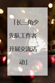 长三角少先队工作者开展交流活动