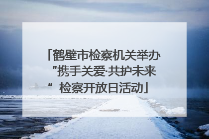 鹤壁市检察机关举办“携手关爱·共护未来”检察开放日活动