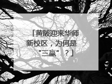 黄陂迎来华师新校区，为何是“三赢”？