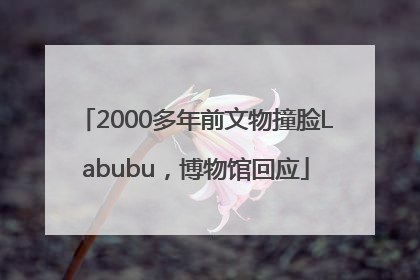 2000多年前文物撞脸Labubu，博物馆回应