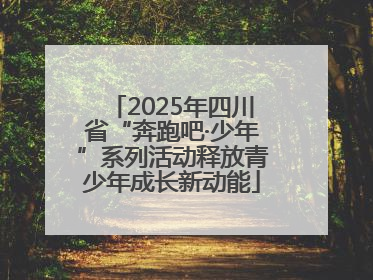 2025年四川省“奔跑吧·少年”系列活动释放青少年成长新动能