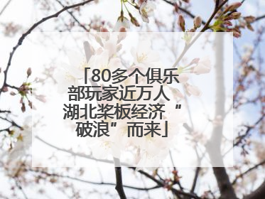 80多个俱乐部玩家近万人 湖北桨板经济“破浪”而来