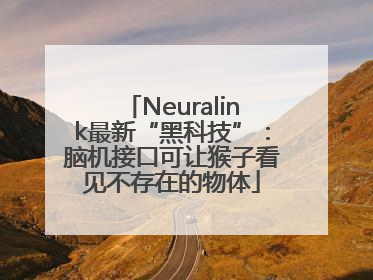 Neuralink最新“黑科技”：脑机接口可让猴子看见不存在的物体